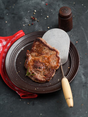 Delicious steak