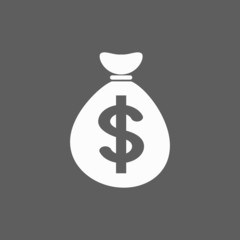 money bag dollar icon