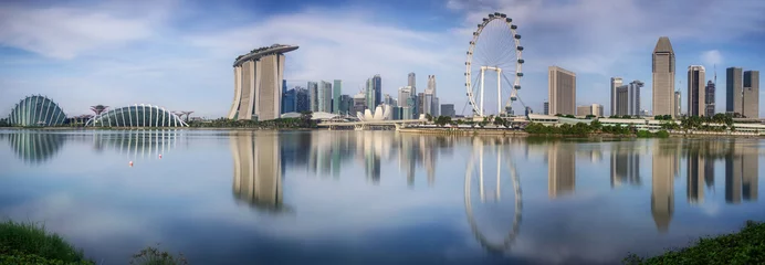 Abwaschbare Fototapete Singapur Landschaft von Singapur