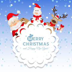 Christmas greeting card