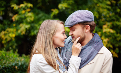 Fototapeta premium Flirting