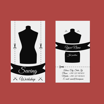 Vector Design Business Card Tailor.