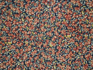Floral motif cloth