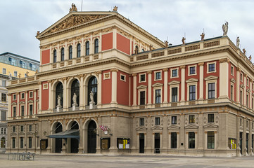 Fototapeta na wymiar Musikverein, Vienna