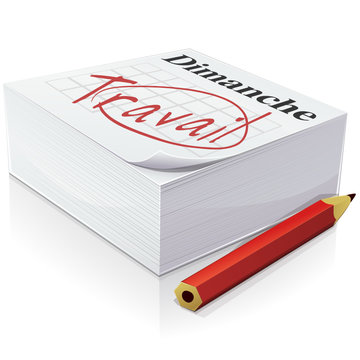 Agenda : travail le dimanche