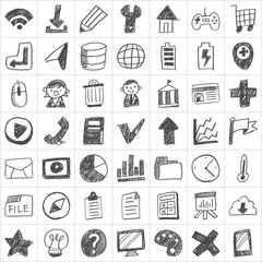 doodle web background