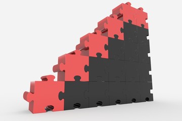 Puzzle forma di scala © albasu