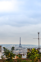 Fototapeta premium View of Paris skyline