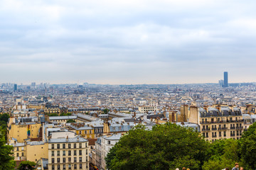 View of Paris skyline