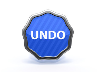 undo star icon on white background