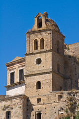 Fototapeta premium Panoramic view of Craco. Basilicata. Italy.