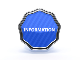 information star icon on white background