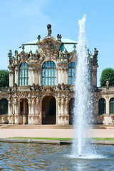 Fototapeta na wymiar Zwinger palace (Dresden, Germany)