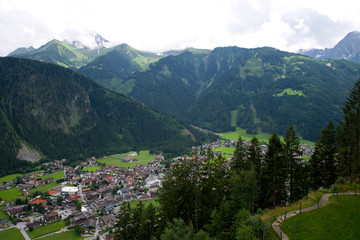 Obraz premium Mayrhofen - Zillertaler Alpen - Österreich