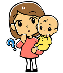 赤ちゃんとママ