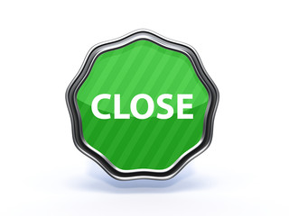 close star icon on white background