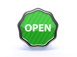 open star icon on white background