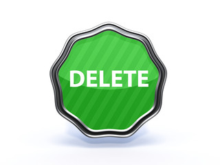 delete star icon on white background