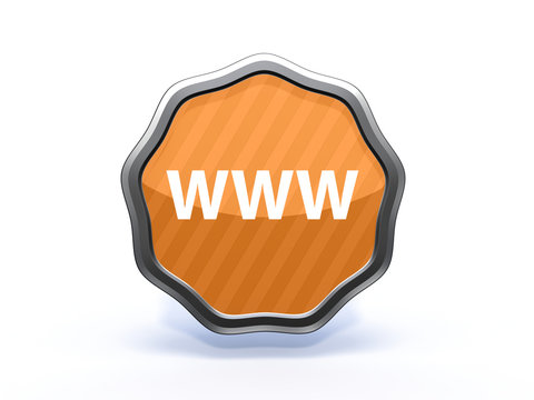 www star icon on white background