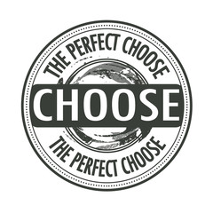 the perfect choose stamp