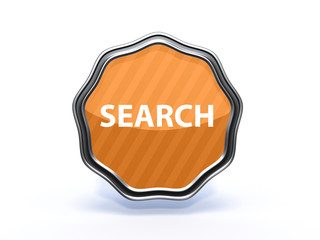 search star icon on white background