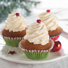 Gingerbread cupcake