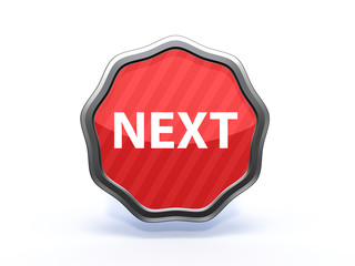 next star icon on white background