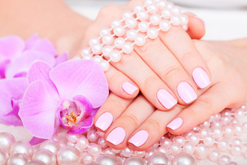 Fototapeta premium manicure and pedicure