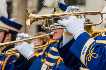 Trumpet marchingband © giuliolibertini