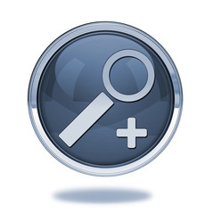 search pointer icon on white background