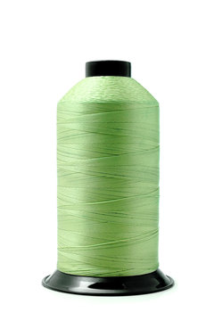 Green shreads isolated.