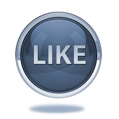 like pointer icon on white background