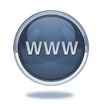 www pointer icon on white background