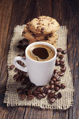 Coffee and cookies