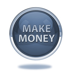 Make money pointer icon on white background