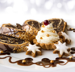 Christmas dish - poppy cake