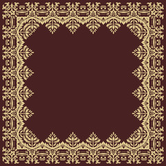 Floral  Pattern. Orient Abstract Background