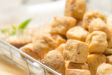 Fried tofu