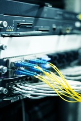 telecommunication devices in the data center