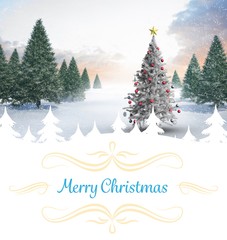 Composite image of christmas card