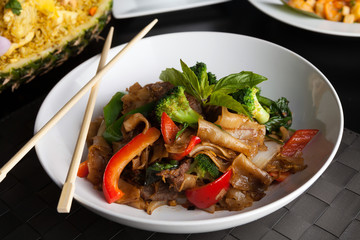 Drunken Noodle Dish