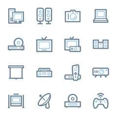 Electronic Appliances Web Icons