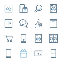 Kitchen Appliances Web Icons
