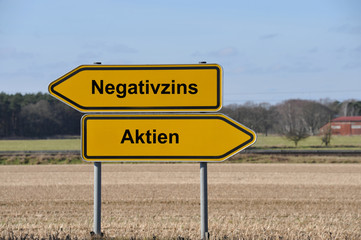 Negativzins, Aktien, Börse, Sparbuch, Kapitalanlage, Rendite