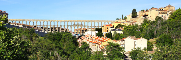 The Aqueduct of Segovia. - 74496635