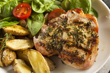 Large Grilled Pork Chop