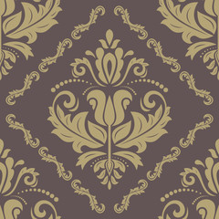 Orient Seamless  Pattern. Abstract Background