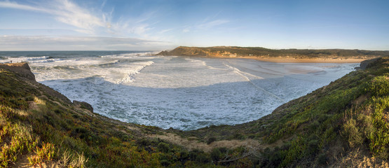 beautiful coastline region of Sagres, located in Portugal