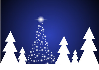 Fototapeta premium Weihnachtskarte