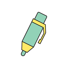Vector pen icon. Eps10